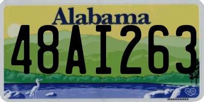 AL license plate 48AI263