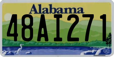 AL license plate 48AI271