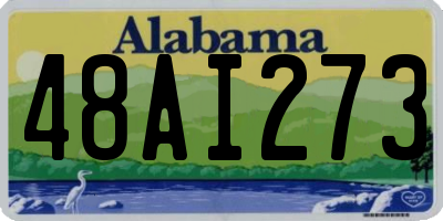 AL license plate 48AI273