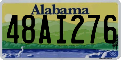 AL license plate 48AI276