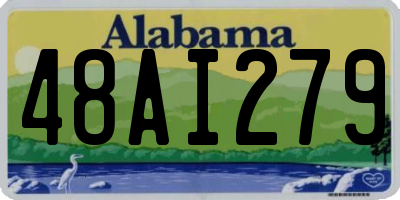 AL license plate 48AI279
