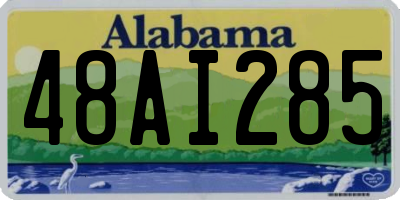 AL license plate 48AI285