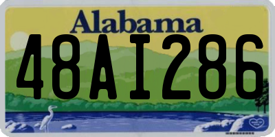 AL license plate 48AI286