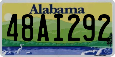AL license plate 48AI292