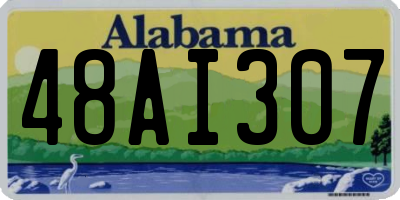 AL license plate 48AI307