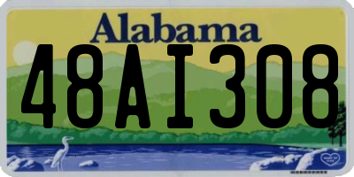 AL license plate 48AI308