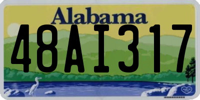 AL license plate 48AI317
