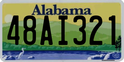 AL license plate 48AI321
