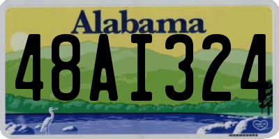 AL license plate 48AI324