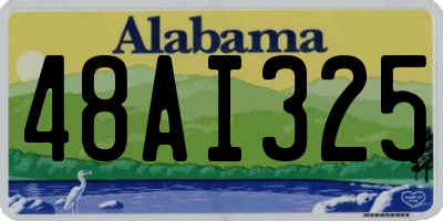 AL license plate 48AI325