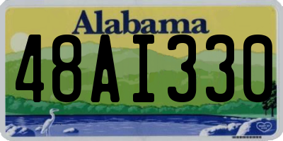 AL license plate 48AI330