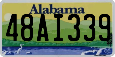 AL license plate 48AI339