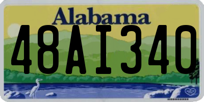 AL license plate 48AI340