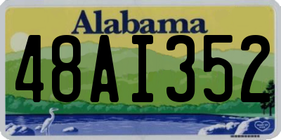 AL license plate 48AI352