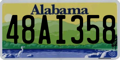 AL license plate 48AI358