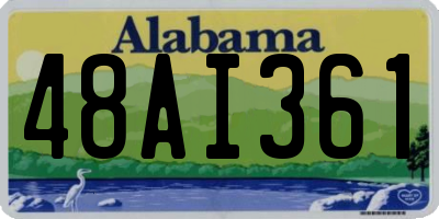 AL license plate 48AI361