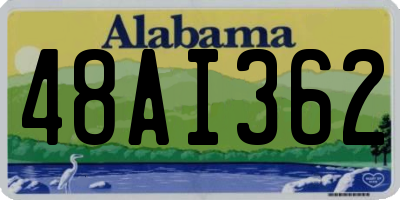 AL license plate 48AI362