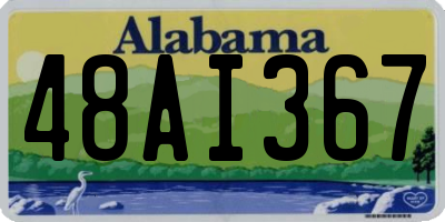 AL license plate 48AI367