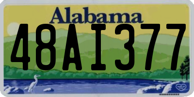 AL license plate 48AI377