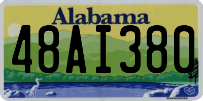 AL license plate 48AI380