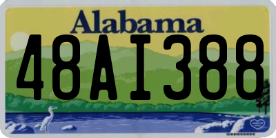 AL license plate 48AI388