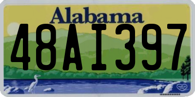 AL license plate 48AI397