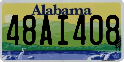 AL license plate 48AI408