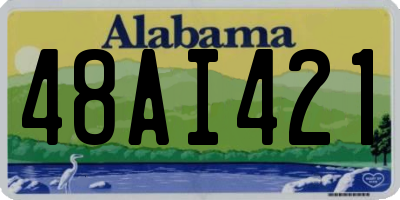 AL license plate 48AI421