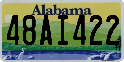 AL license plate 48AI422
