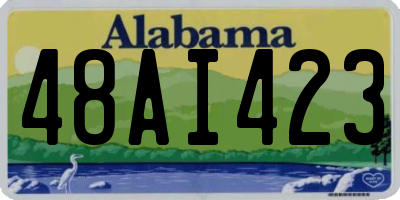 AL license plate 48AI423