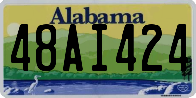 AL license plate 48AI424