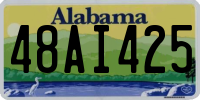 AL license plate 48AI425