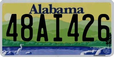 AL license plate 48AI426