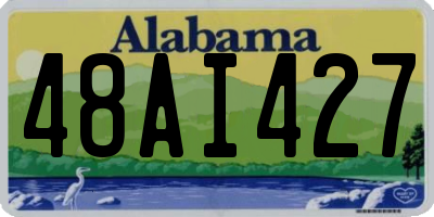 AL license plate 48AI427