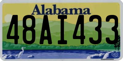 AL license plate 48AI433