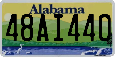 AL license plate 48AI440