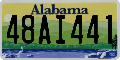 AL license plate 48AI441