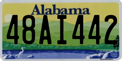 AL license plate 48AI442
