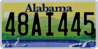AL license plate 48AI445