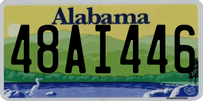 AL license plate 48AI446