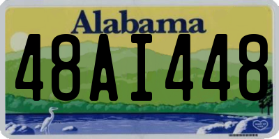 AL license plate 48AI448