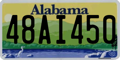 AL license plate 48AI450