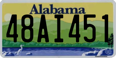 AL license plate 48AI451