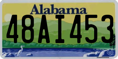 AL license plate 48AI453