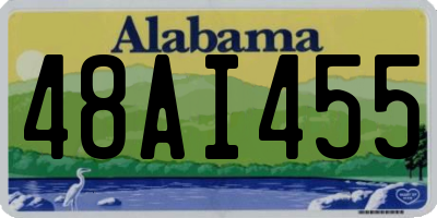 AL license plate 48AI455