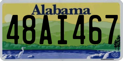 AL license plate 48AI467