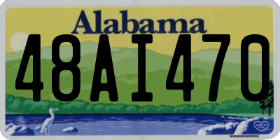 AL license plate 48AI470