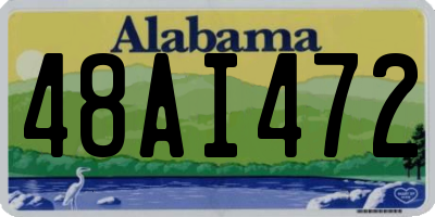 AL license plate 48AI472