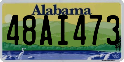 AL license plate 48AI473