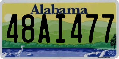 AL license plate 48AI477